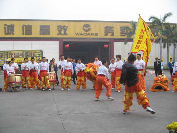 2006公司歡慶新年開(kāi)工醒獅表演