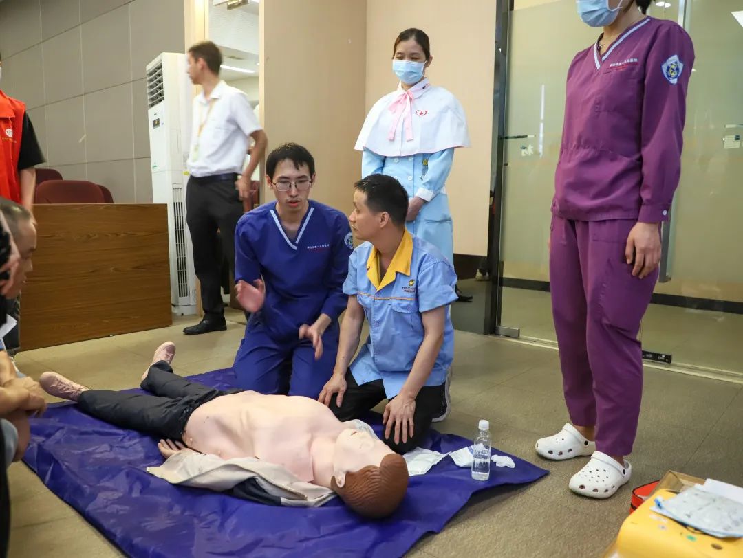 關愛生命 ，“救”在身邊——華昌集團組織開展應急救護暨AED使用專項培訓